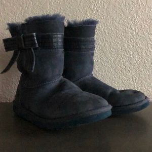 Ugg Navy Blue Ankle Boots Woman’s size 8